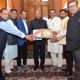 Dailyhunt: TAXAB's Manu Gaur hands over draft of Responsible Parenthood Act 2019 to President Kovind